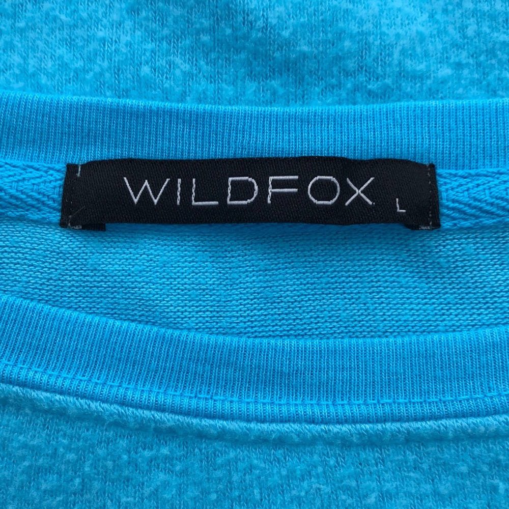 Wildfox Blue Oversize All You Need Is Love BBJ Top - Picture 6 of 8